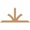 Ekena Millwork Richland Timber Gable Bracket, Western Red Cedar, 84"W x 42"H x 3 1/2"D x 5 1/2"F, 12/12 Pitch GBW084X42X0406RIC00SWR - alternate 1